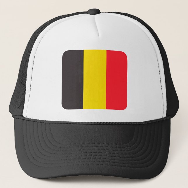 Casquette Trois couleurs belges de Belgie pet (Devant)