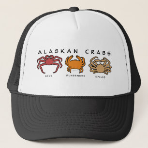 CASQUETTE TROIS CRABES D'ALASKA