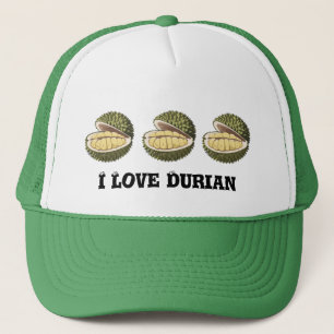 Casquette Trois durians vert