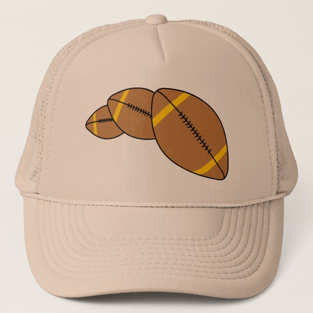 Casquette Trois Football (Devant)