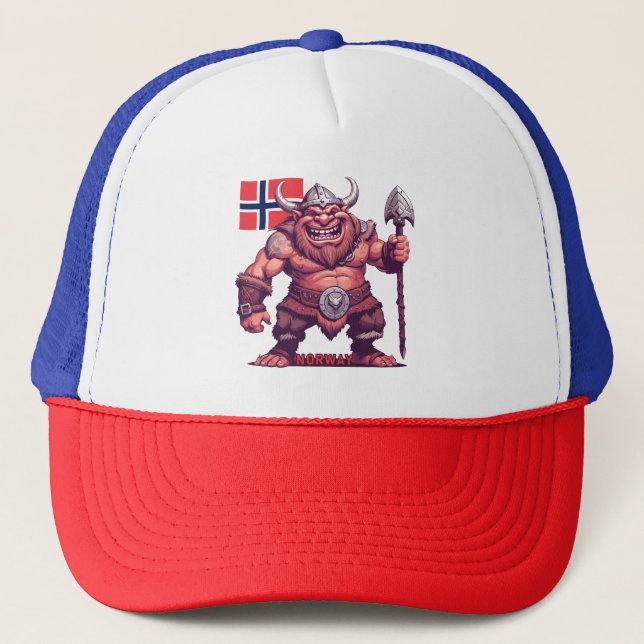 Casquette Troll norvégien (Devant)