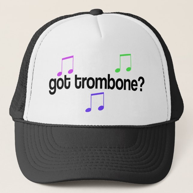 Casquette Trombone obtenu (Devant)