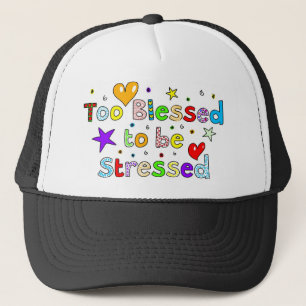 Casquette Trop béni pour être soumis à une contrainte