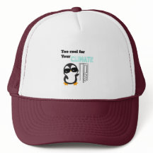 Trop Cool pour Votre Climat Pingouin Drôle