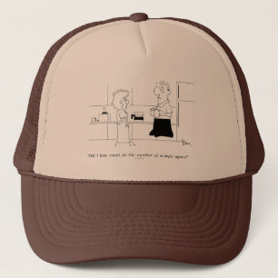 Casquette Trop de café