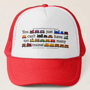 Casquette Trop de trains