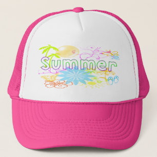 Casquette tropical d'été