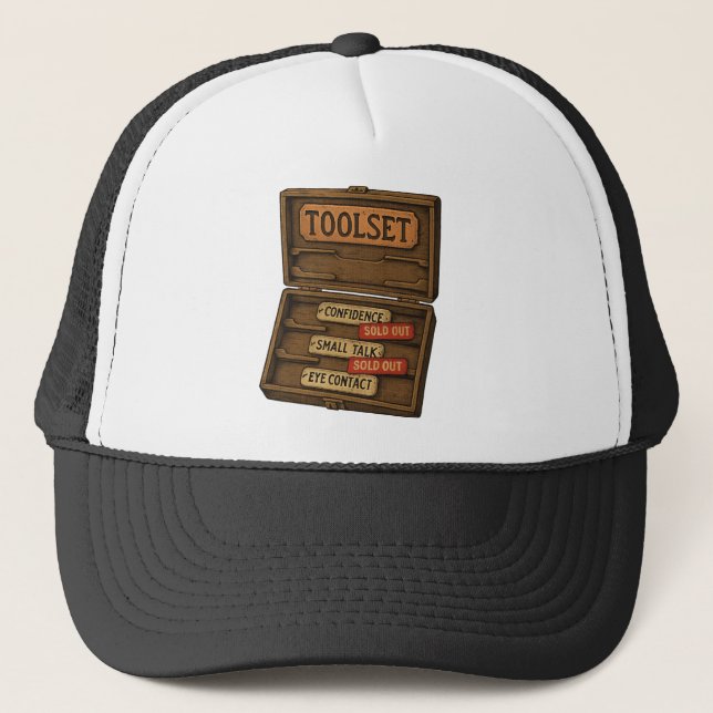 Casquette Trousse de compétences sociales do-it-yourself cha (Devant)
