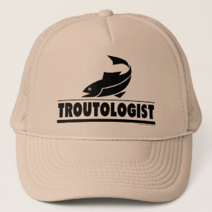 Casquette Trout-ologue - Poisson de truite humoristique