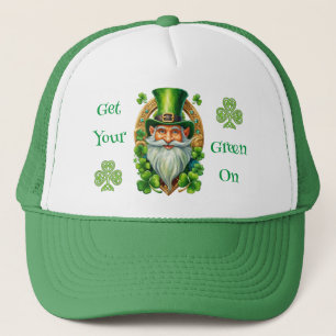 Casquette Trouve Ton Vert Sur Le Leprechaun de la Saint-Patr