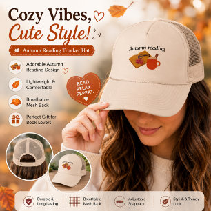Casquette Trucker « Ambiance Automnale Cosy » - H
