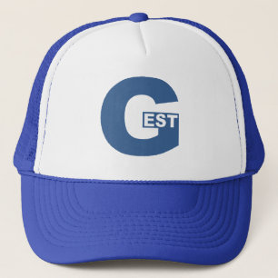 Casquette Trucker Blanc et royal DESIGN GRAND EST