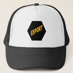 Casquette Trucker blanc noir SPORT CATALAN