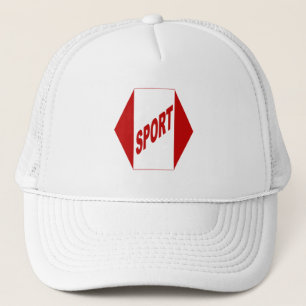 Casquette Trucker blanche CANADA SPORT
