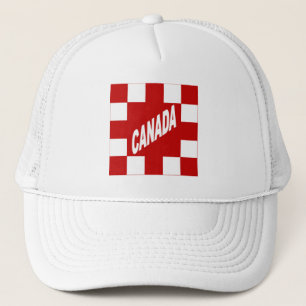 Casquette Trucker blanche DESIGN CANADA