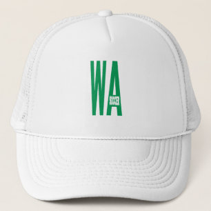 Casquette Trucker blanche WASHINGTON SOCCER