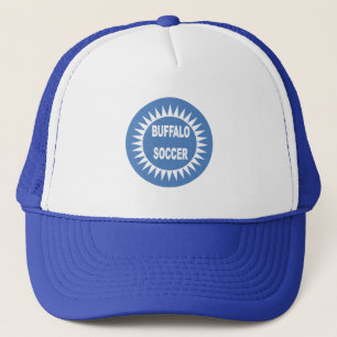 Casquette Trucker bleu blanc BUFFALO SOCCER