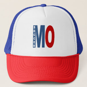 Casquette Trucker bleu blanc rouge MISSOURI SOCCER