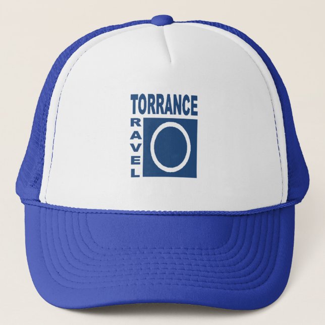 Casquette Trucker bleu royal  TRAVEL  TORRENCE  (Devant)