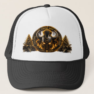Casquette Trucker Corne Noire – Casque Viking en F