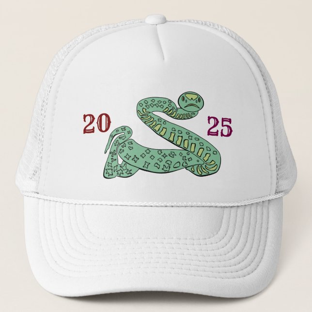 Casquette Trucker Hat 2025 Snake (Devant)