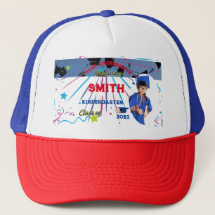 Casquette Trucker Hat diplômé maternelle photo et nom