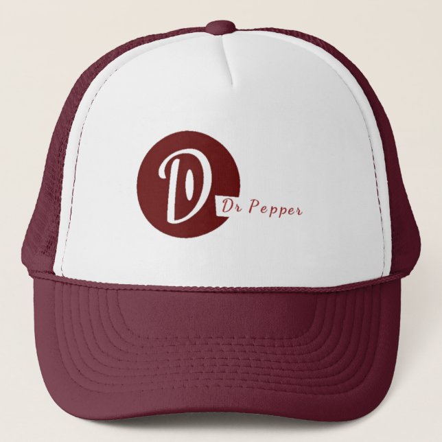 Casquette Trucker Hat Pour tous ceux qui aiment le Dr Pepper (Devant)