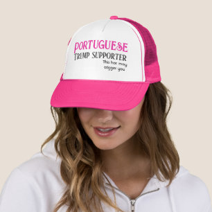 Casquette Trucker Hat, un partisan portugais de Trump
