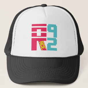 Casquette Trucker imprimé du logo 90 de la course 92
