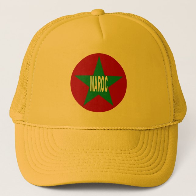 CASQUETTE  TRUCKER  MAROC (Devant)