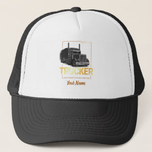 Casquette Trucker Né Pour Être Conducteur Rétro Camion Vinta