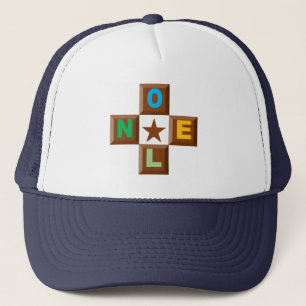 CASQUETTE TRUCKER NOEL CHOCOLAT ETOILE