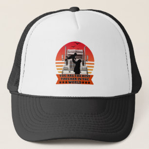 Casquette Trucker Père Bébé Amour Route Famille Fierté Conce