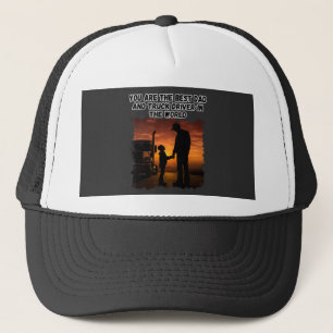 Casquette Trucker Père Son Bond Famille Road Love Design