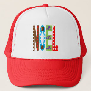 Casquette Trucker  rouge NOEL CHOCOLAT  BONBONS