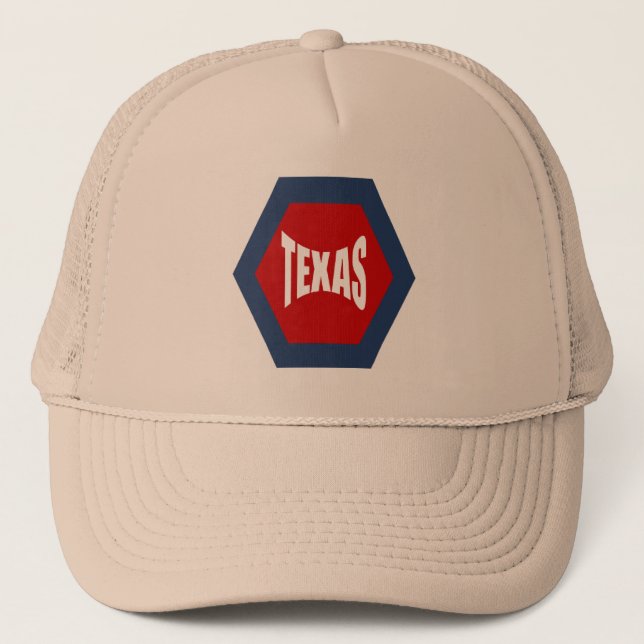 CASQUETTE  TRUCKER  TEXAS  SPORT (Devant)