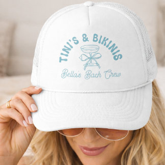 Casquette Trucker Tinis & Bikinis | Enterrement de