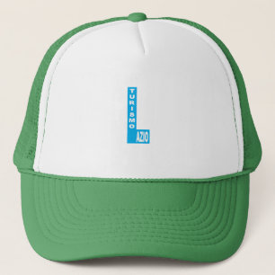 Casquette Trucker verte DESIGN LAZIO TURISMO