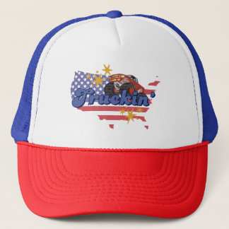 Casquette Truckin patriotique