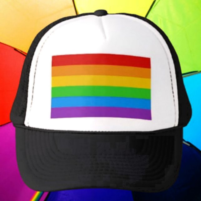 Casquette TrueColors : Drapeau de la fierté (Créateur téléchargé)