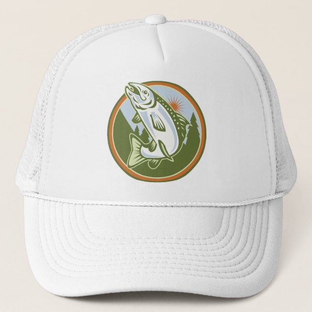 Casquette Truite (Devant)