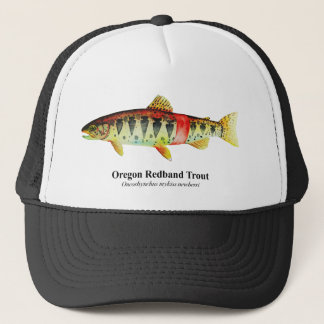Casquette Truite à bandes rouges de l'Oregon;