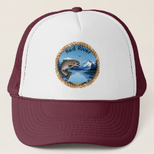 Casquette Truite arc-en-ciel de montagne pêche Trophée