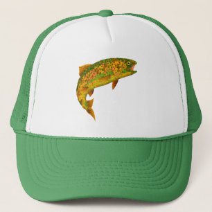 Casquette Truite arc-en-ciel feuille Aspen 2