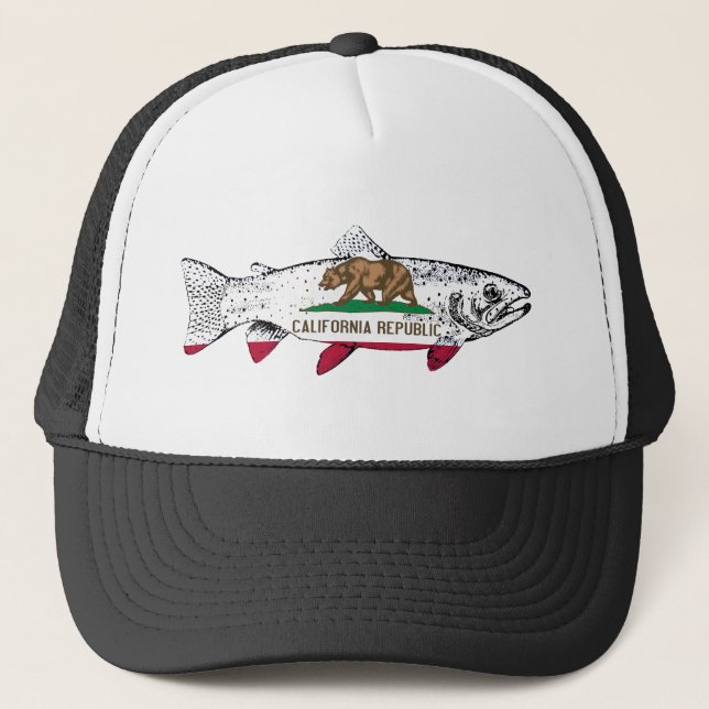 Casquette Truite de Californie (Devant)