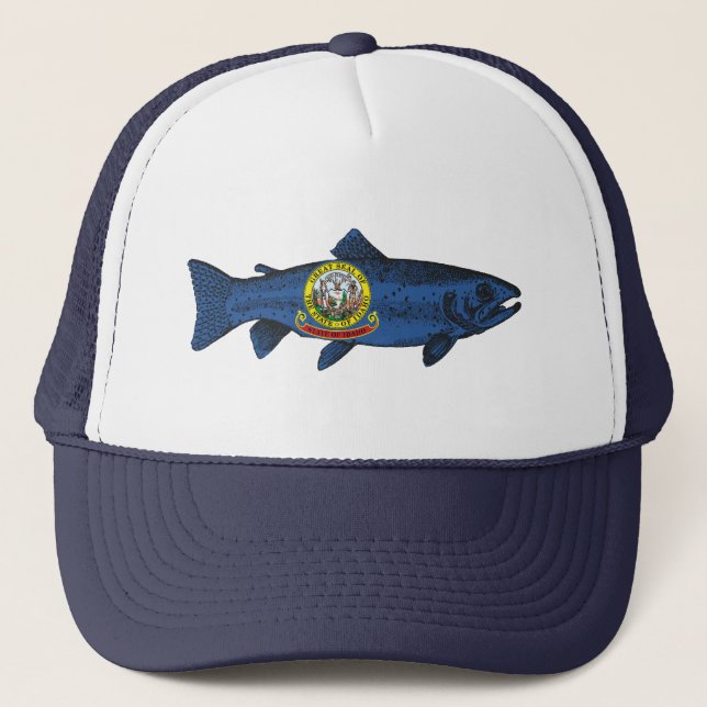Casquette Truite de l'Idaho (Devant)