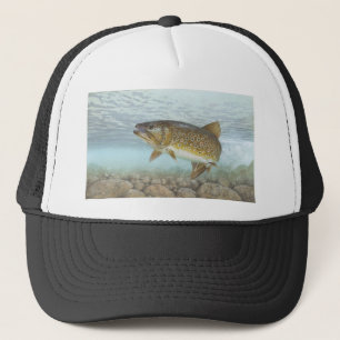 Casquette Truite, ruisseau