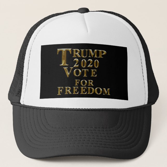 CASQUETTE TRUMP 2020 VOTE POUR LA LIBERTÉ (Devant)