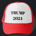 Casquette Trump 2024<br><div class="desc">Casquette rouge Trump 2024</div>