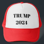 Casquette Trump 2024<br><div class="desc">Casquette rouge Trump 2024</div>